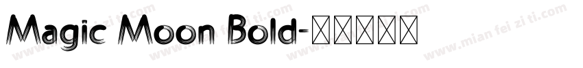 Magic Moon Bold字体转换